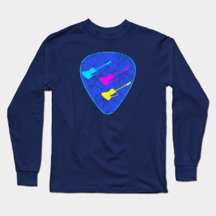 Retro 80s Guitars Long Sleeve T-Shirt